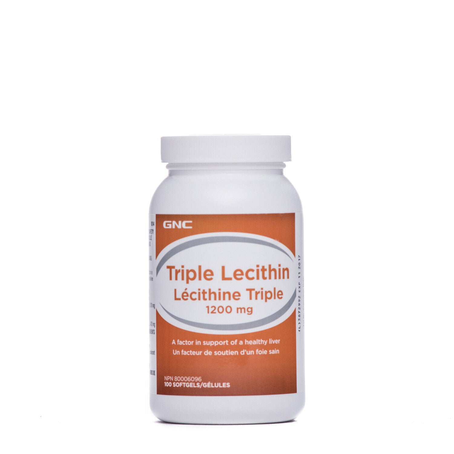 L&eacute;cithine &agrave; concentration triple 1&nbsp;200&nbsp;mg  | GNC